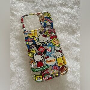 iPhone 16 pro Hello Kitty Multicolor Graphic Phone Case